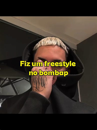 Fiz um freestyle no bombap #bandlab #trap #rap #boombap #djonga