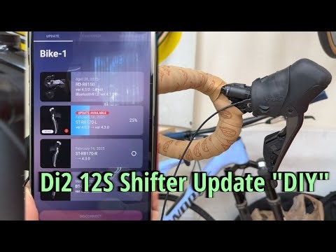 DIY Update Di2 12sp Shifter at Home. The not so wireless Shimano DI2 Firmware update.