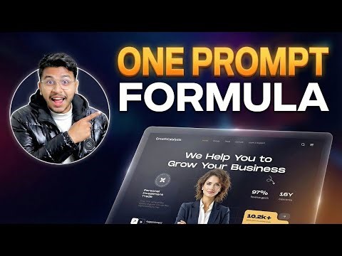 Build a $5,000 Website in 5 Minutes Using This ONE Prompt Formula