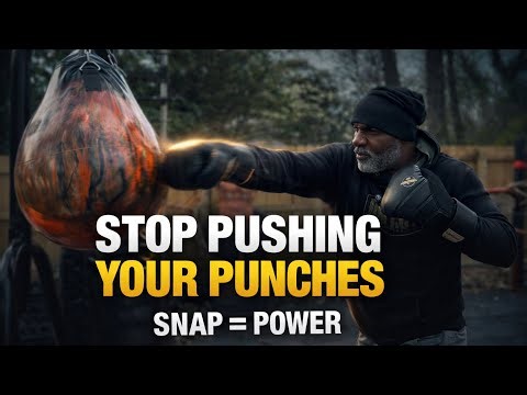 Stop Pushing Your Punches (This Is Why You Have No Power)