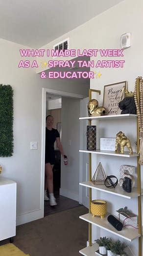 Spray Tan Artist Income: $2,880 Week