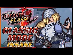 Super Smash Flash 2 Beta | Classic Mode: Sheik (Insane)