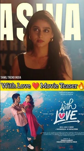 With Love Movie 🤯❤ Teaser Review 💥🔥 Feb 2026 Release💞 #shortsfeed #withlove #moviereview