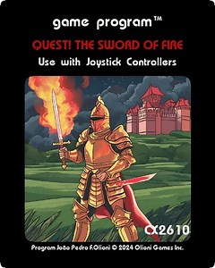 Quest! The Sword of Fire (Atari 2600) New Game