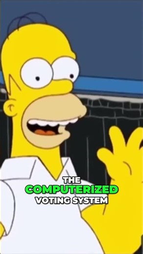Faulty Voting Machines The Simpsons Predicted the Future of Elections