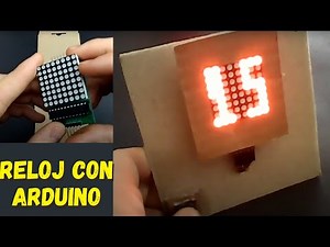 I made a clock using a single display with Arduino