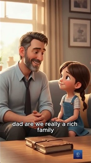 Are We Really Rich? A Heartwarming Father-Daughter Talk | Learn English Through Stories