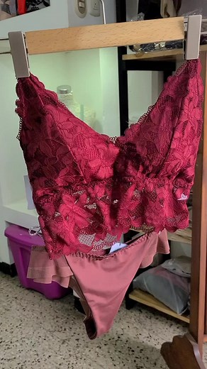 Bralette unitalla de encaje bikini con miñito 🥰💋🔥 #enviosatodaguatemala🇬🇹 #patzún🌻