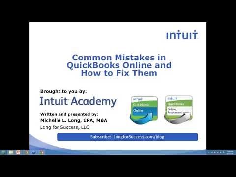 Common Mistakes in QuickBooks Online (QBO) and How to Fix Them