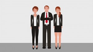 teamwork people animation hd