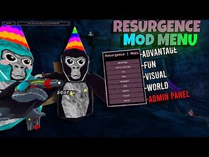 Resurgence Menu is perfect for ghost trolling in Gorilla Tag...