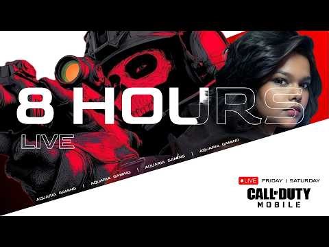 🔴 LIVE | 8 HOURS LIVE STREAM | Road to 900 subs | #CODM #GIRLGAMER #2k