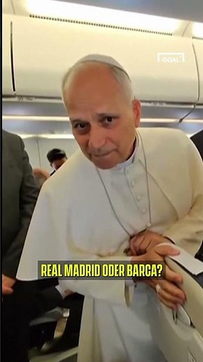 Von DIESEM Verein ist der Papst Fan! 😅