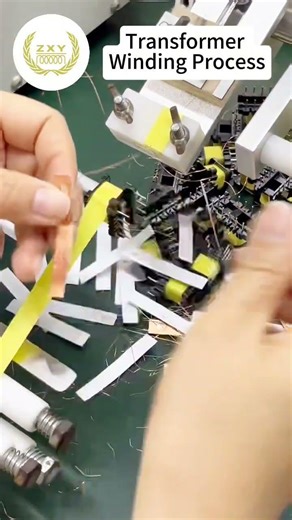 Teach you how to wind a transformer Manual winding practice |Must see for electronic DIY enthusiasts