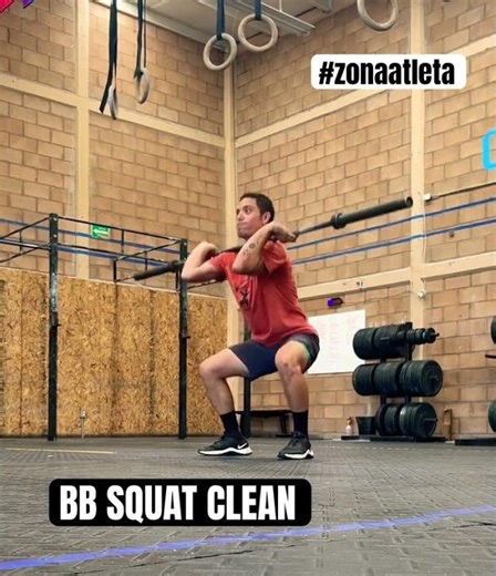 BARBEL SQUAT CLEAN