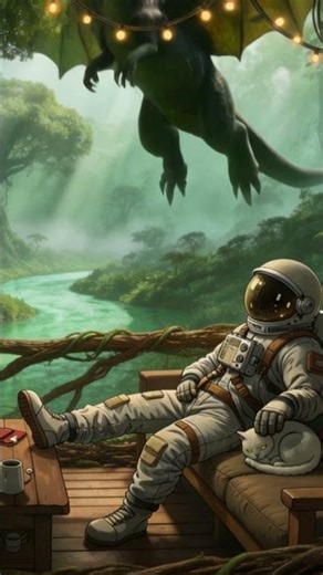 Alien Lofi 👽Space Lofi | Sci-Fi Sounds🛸#lofi #spacemusic #chill