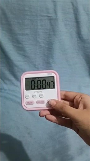 135/- Cute pink timer for multi purpose #asmr #cute #meesho #meeshoshop