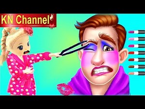 BÚP BÊ KN Channel TRANG ĐIỂM CHO BA VÀ CÁI KẾT...CLIP HÀI VUI NHỘN