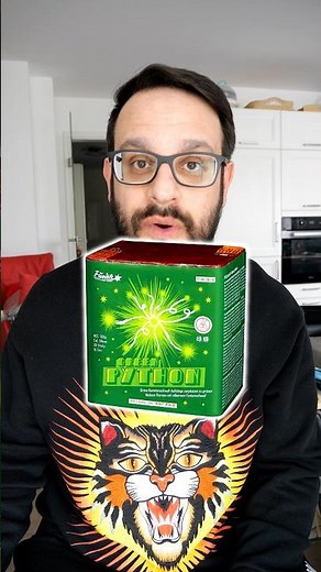 Cool but expensive! The Python battery from Funke Feuerwerk 🔥