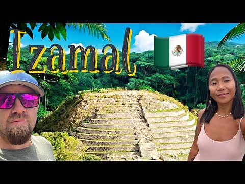 Climbing One of the Largest Mayan Pyramids | Izamal 🇲🇽