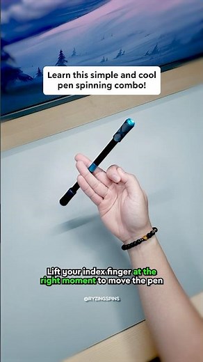 Learn This SIMPLE And Cool Pen Spinning Combo! 💫👀