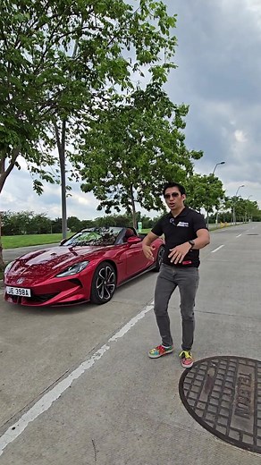 MG Cyberster - The Ultimate Electric Convertible Supercar | Carspotting