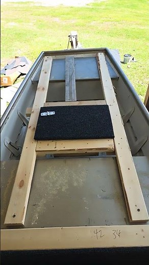 building a mini bass boat pt4 almost done #countrymusic