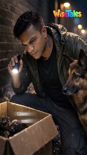 Une Mère Chien a Refusé d’Abandonner Ses Chiots sous la Pluie 💔🐶