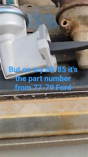 Wrong fuel pump 80-85 fuel pump can be the Right 77-79 on a 80-85 Ford 4.9l straight 6cl.