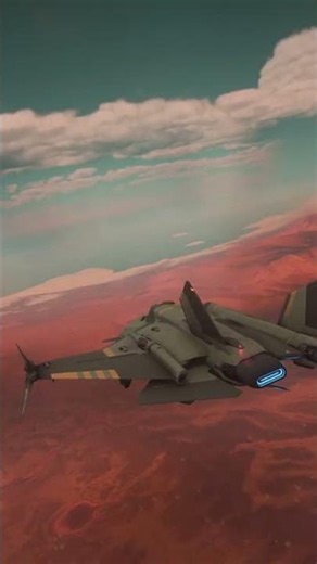 Так выглядит другая планета в игре 😳 #starcitizen