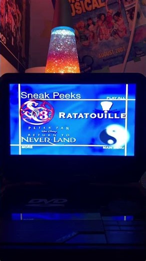 Sneak Peeks Menu from Power Rangers Operation Overdrive: Volume 1: Brownbeard’s Pearl 2007 DVD