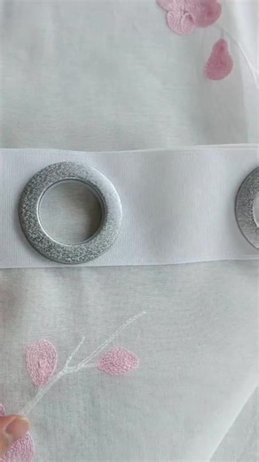 Embroidered Sheer Curtain: Pink Peach Blossom Branch on White Lace - Etsy
