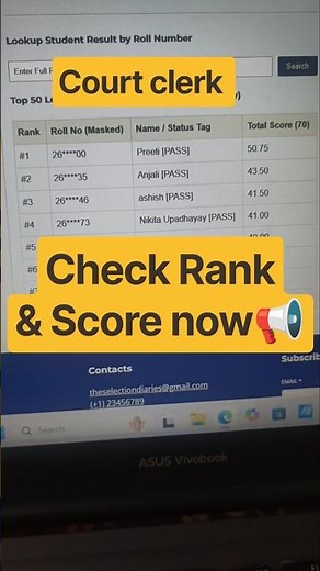 Punjab Haryana High court clerk exam Answer key out. check Rank and score