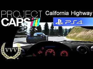 Project Cars - California Highway Day to Night PS4 Gameplay