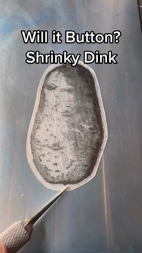 DIY Shrinky Dink Potato Button Tutorial