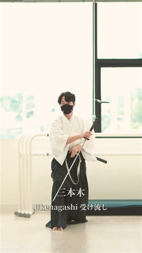 Iaido 3rd form - Ukenagashi