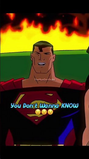 When Superman Tries To Scare Batman Villains | #shorts #youtubeshorts #batman #dccomics #superman