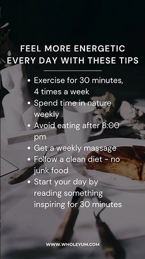 6 Simple Habits to Boost Your Energy Naturally!