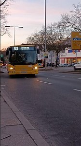 Bus Berlin | Einfahrt In Sonnenschein X83 Namitzer Damm/Marienfelder Allee nach Nahariyastraße