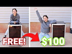 I Tried the Furniture Flipping Side Hustle for 1 Week...Here's How Much I Made
