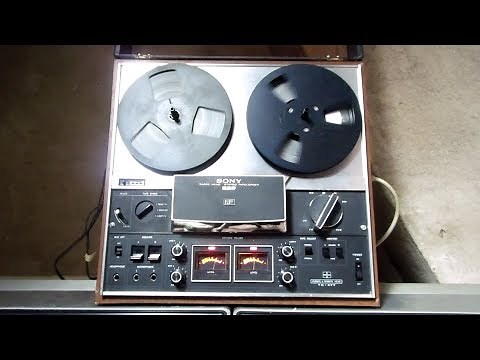 SONY TC-377 REEL TO REEL RECORD TEST