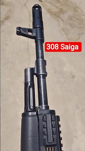 Russian Kalashnikov Saiga 308-1 Rifle.|The Saiga .7.62x51mm