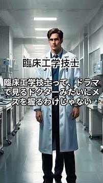 ▶︎臨床工学技士の給料とやりがい #臨床工学技士 #医療従事者 #国家資格