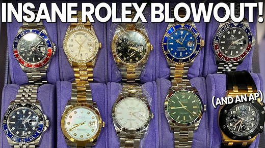 Blowing out ROLEX watches at INSANE prices! We went to see Peter Sedghi because he called me to say he wanted to blow out some amazing Rolex watches for INSANELY low prices. Would you buy any of these watches? . . . . . . . #luxurywatches #watches #virgilabloh #artcollector #rolex #luxury #luxurywatch #watchcollector #watchoftheday #watchaddict #watchlover #luxurylifestyle #wristwatch #horology #timepiece #dailywatch #millionare #fashion #wristporn #watchphotography #wristshot #audemarspiguet #r