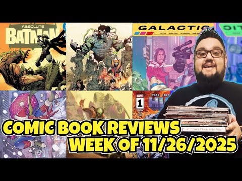 COMIC BOOK REVIEWS FOR THE WEEK OF 11/26/2025 | NEXT ISSUE COMIC BOOKS