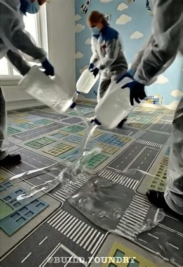 Epoxy Road Rug #decoration #home #rug #interiordesign #resin