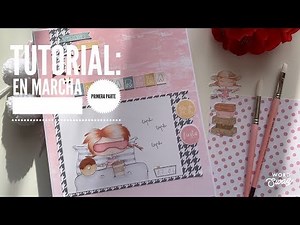 😍 TUTORIAL SCRAPBOOKING: Álbum en Marcha, con Trece de Alúa Cid (Cap. 1))