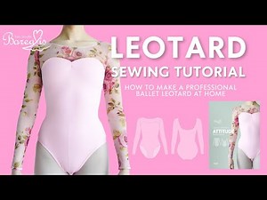 How to make a professional ballet leotard at home | SEWING TUTORIAL🪡🩷 | Tutu Studio Borealis