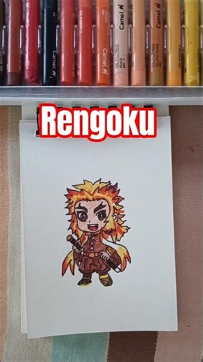 How to Draw Rengoku | Demon Slayer Flame Hashira Drawing #drawing