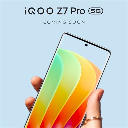 iQOO Z7 Pro 5G India launch imminent, teaser reveals a curved display - Gizmochina